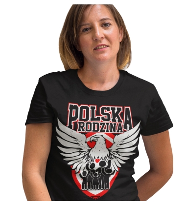 Koszulka damska Polska Rodzina 2